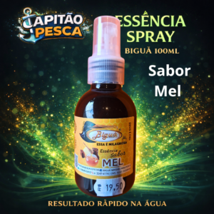 Essência Spray Biguá - Sabor Mel - 100ml